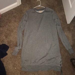 Cloth and stone super soft long sleeve dress